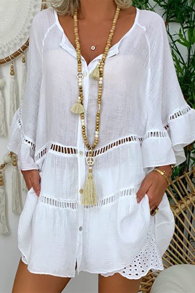 Relaxed Fit Casual Chic Women's Blouse - Luxivelle