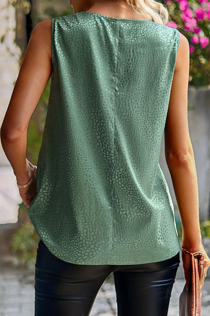 Ladies' Open Neck Tank Blouse