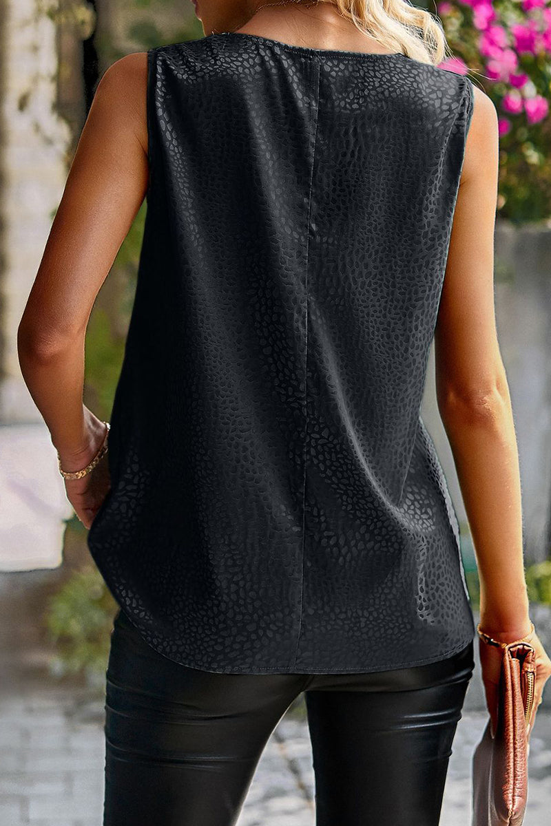 Ladies' Open Neck Tank Blouse