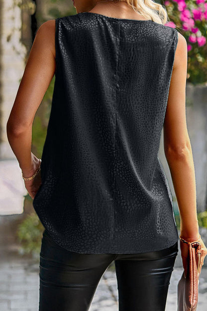 Ladies' Open Neck Tank Blouse