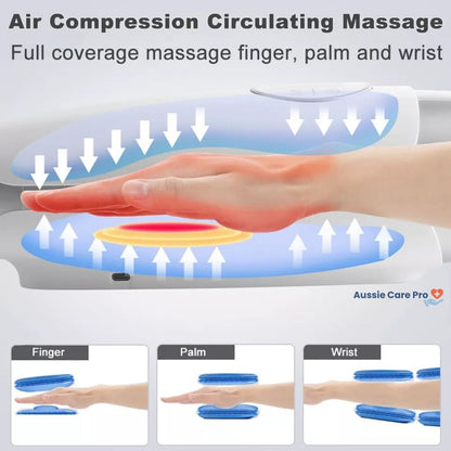 Relaxing Hand Massager with Heat and Pressure