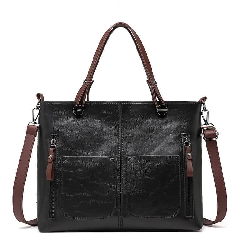 Fashionable Faux Leather Fall Crossbody Bag