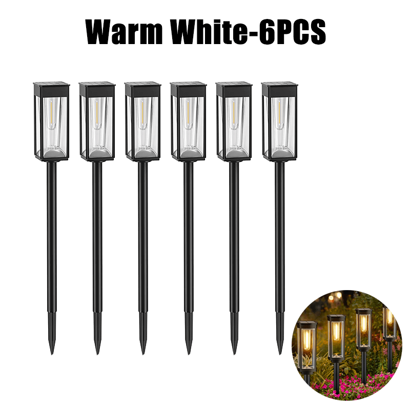 Bright Outdoor Solar Powered Yard Lamp