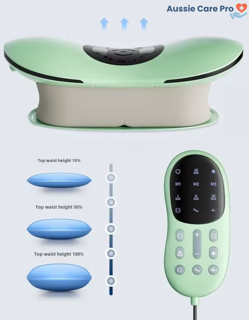 Portable Back Massager for Pain Relief & Posture Support