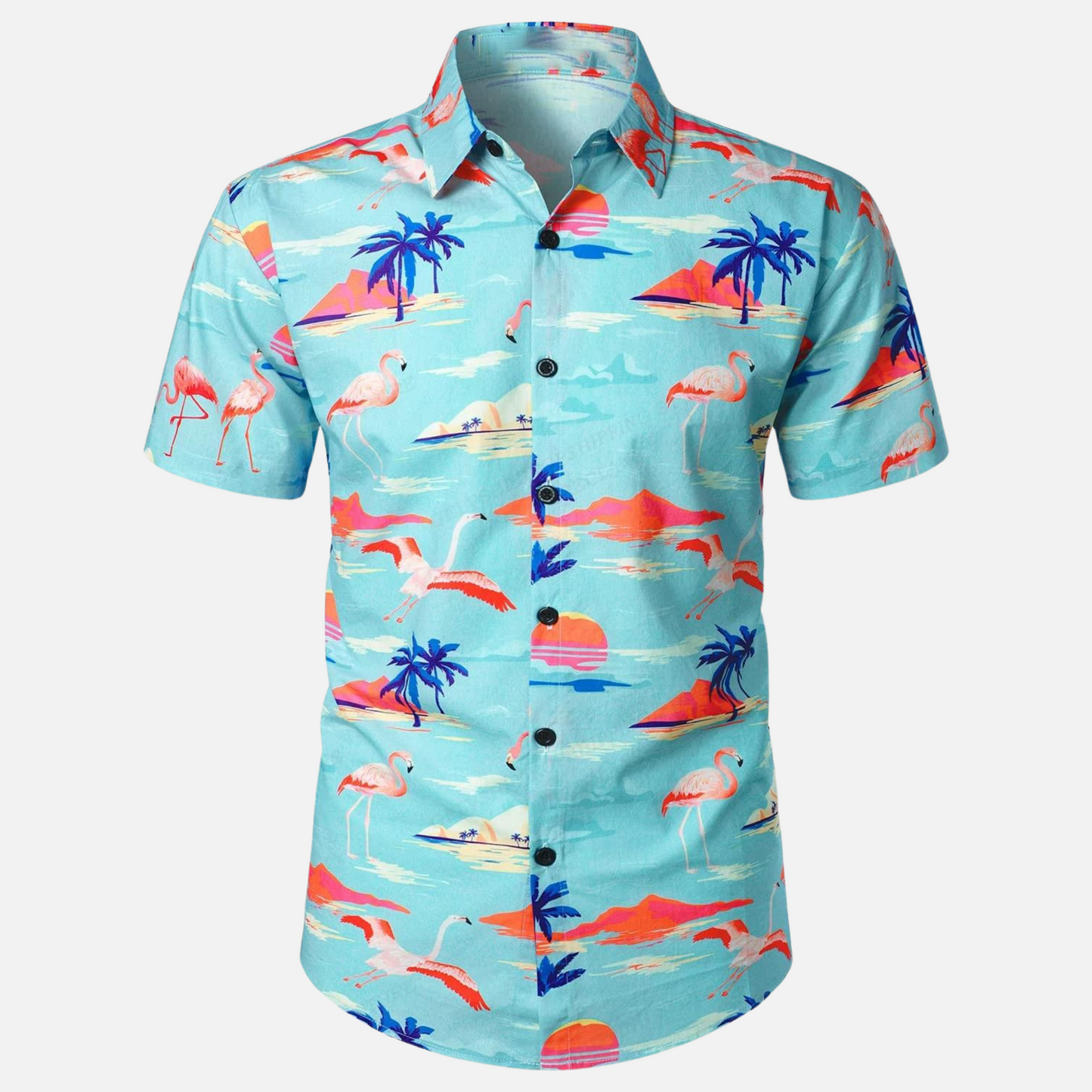 Tropical Beach Casual Surf Shirt
