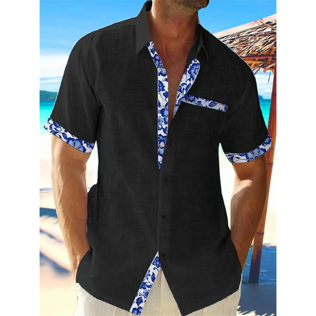 Lightweight Men's Summer Cotton Shirt Casual Tee