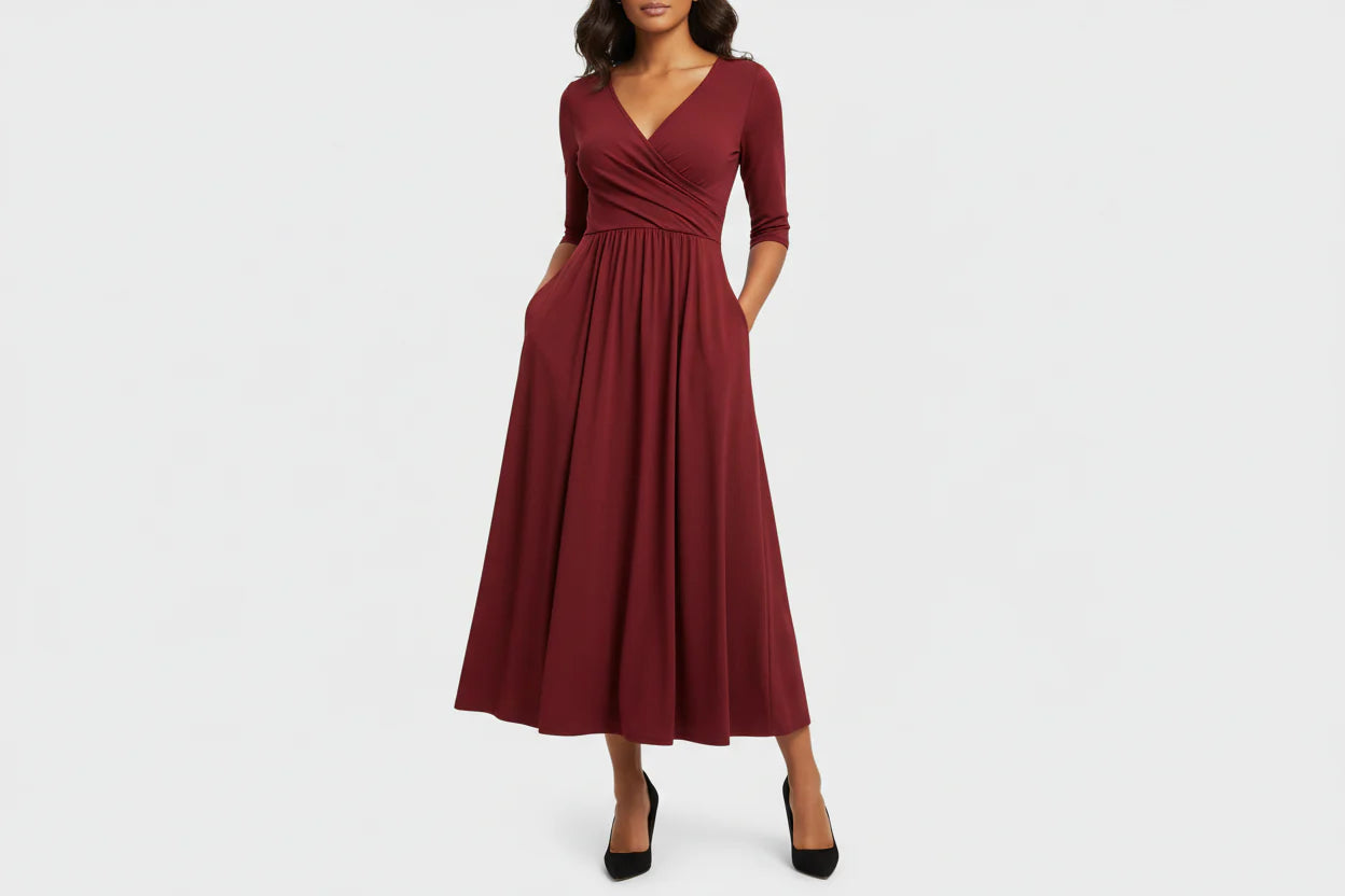 Elegant Ladies Casual Dress - Luxivelle
