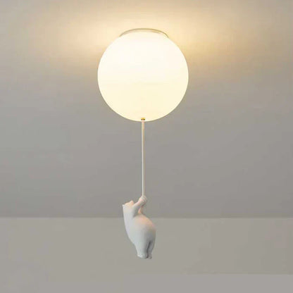 Cute Bear Nursery Pendant Light