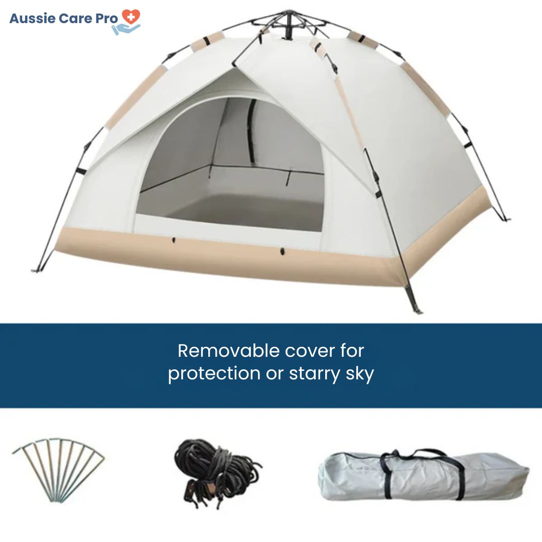 Easy Set Up Family Camping Tent – 2-4 Person