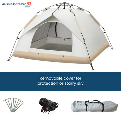 Easy Set Up Family Camping Tent – 2-4 Person