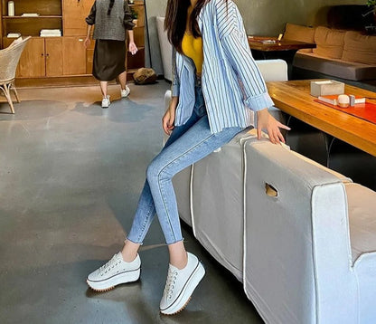 Comfortable Low-Top Casual Canvas Sneakers - Luxivelle