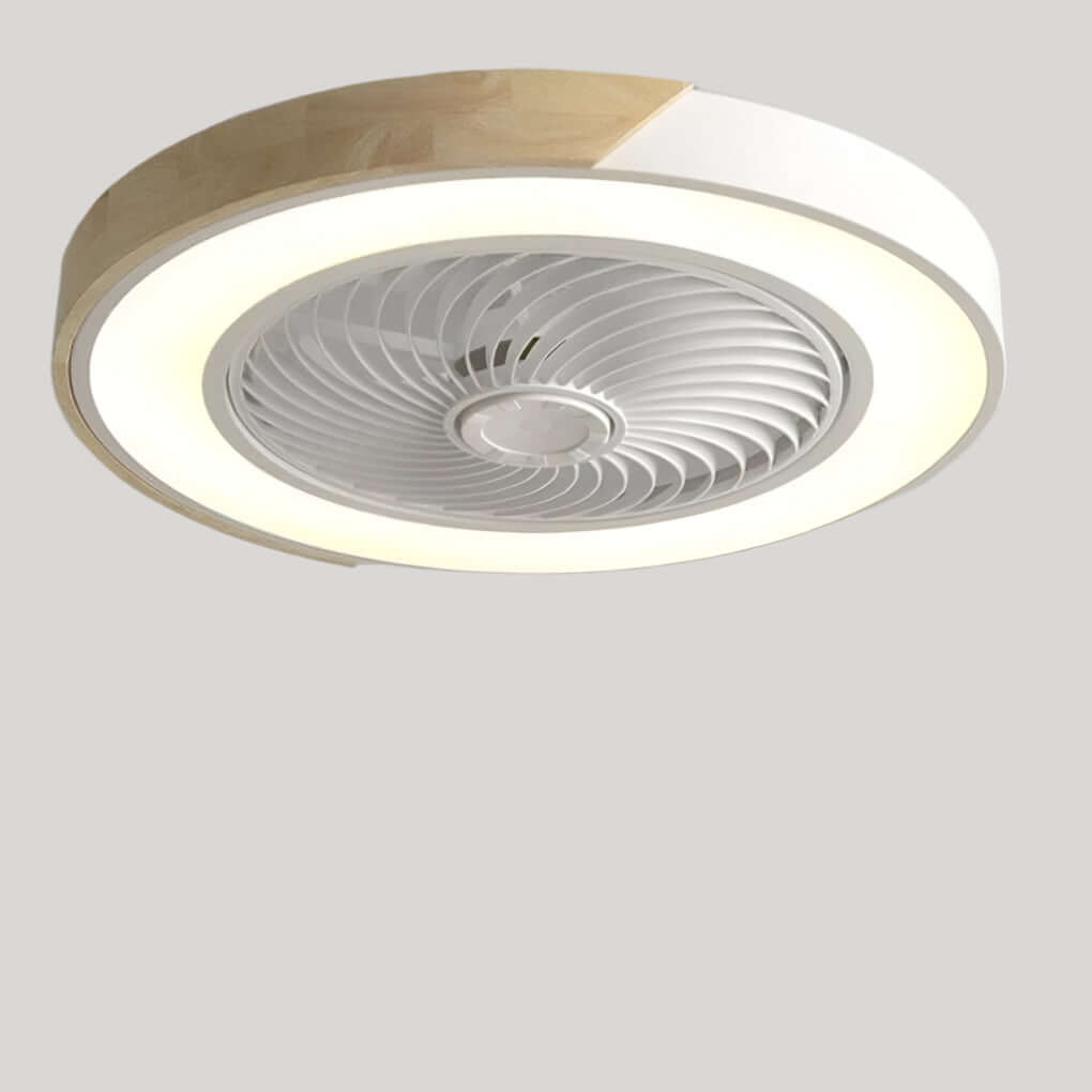 Sleek Silent Ceiling Fan with LED and Remote Control