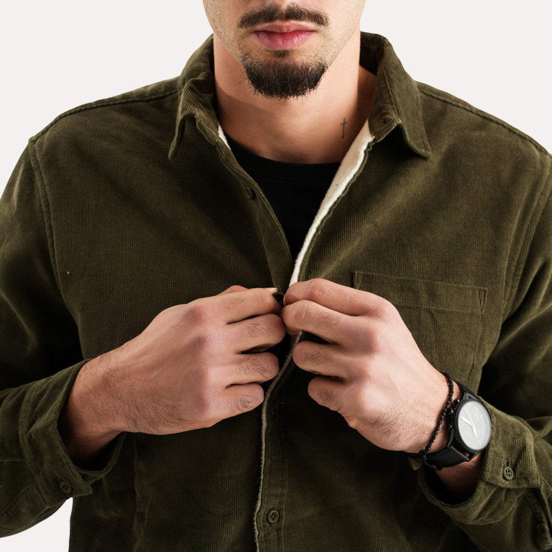 Tyler | Corduroy Long Sleeve Shirt