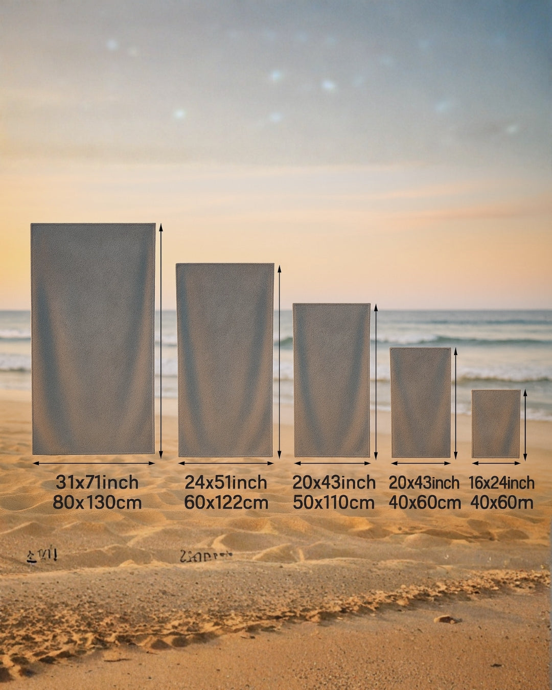 Lightweight Fast Dry Travel Beach Towel