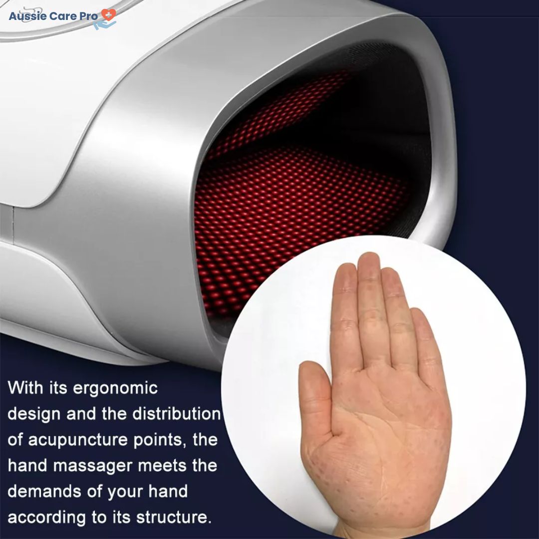 Relaxing Hand Massager with Heat and Pressure