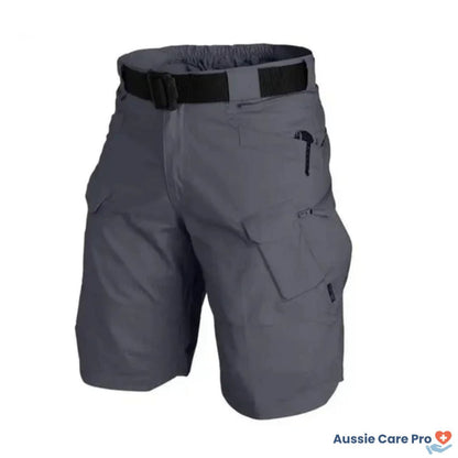 Comfortable Hiking Shorts - Elastic Fit with 6 Pockets
