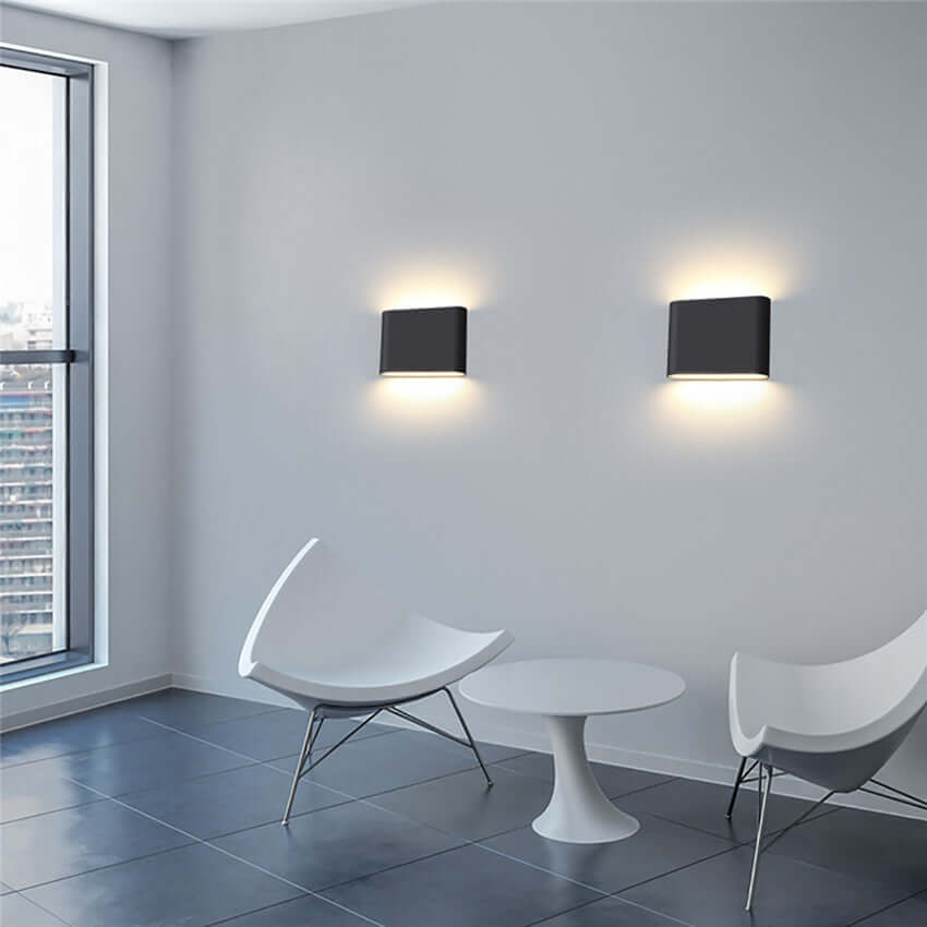 Stylish LED Exterior Wall Light Fixture