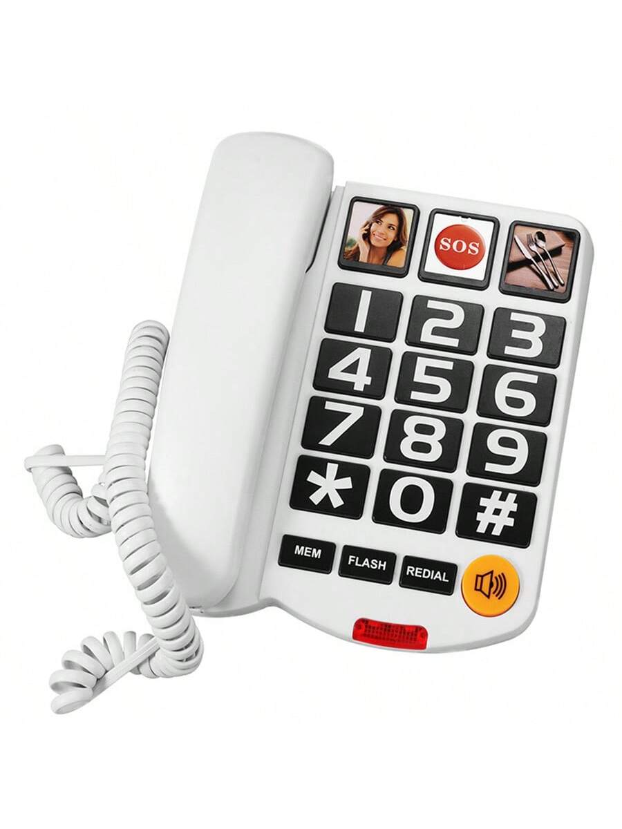 Easy Use Senior Phone - Simple Classic Home Telephone - Luxivelle