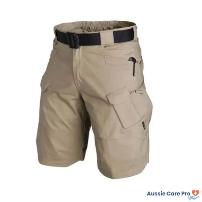 Comfortable Hiking Shorts - Elastic Fit with 6 Pockets - Luxivelle