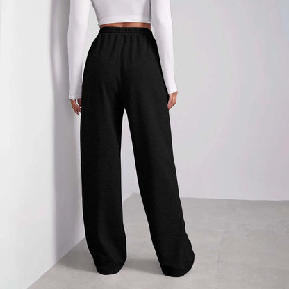 Comfortable Elastic Waist Women's Trousers