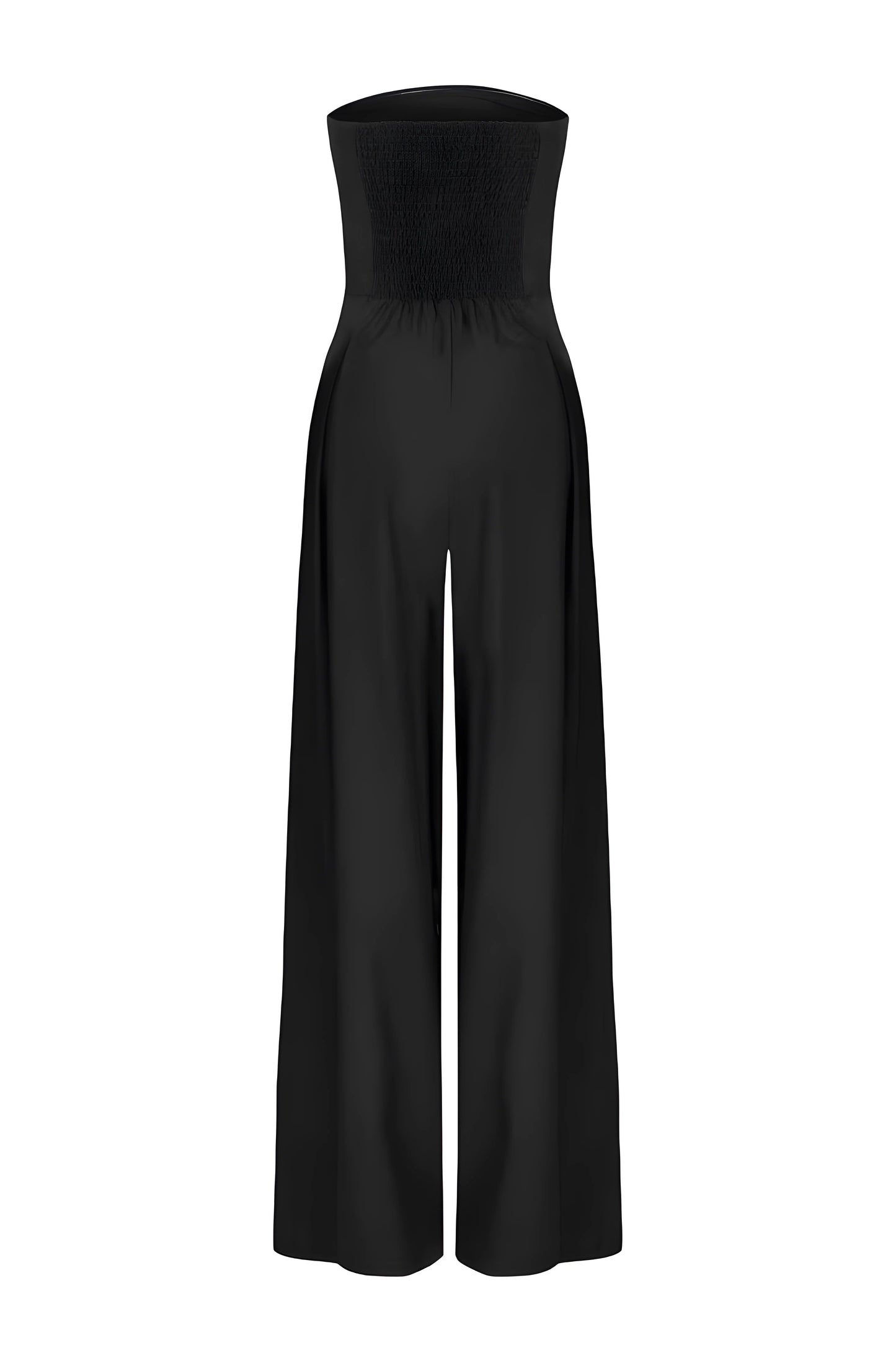 Luxurious Satin Evening Jumpsuit