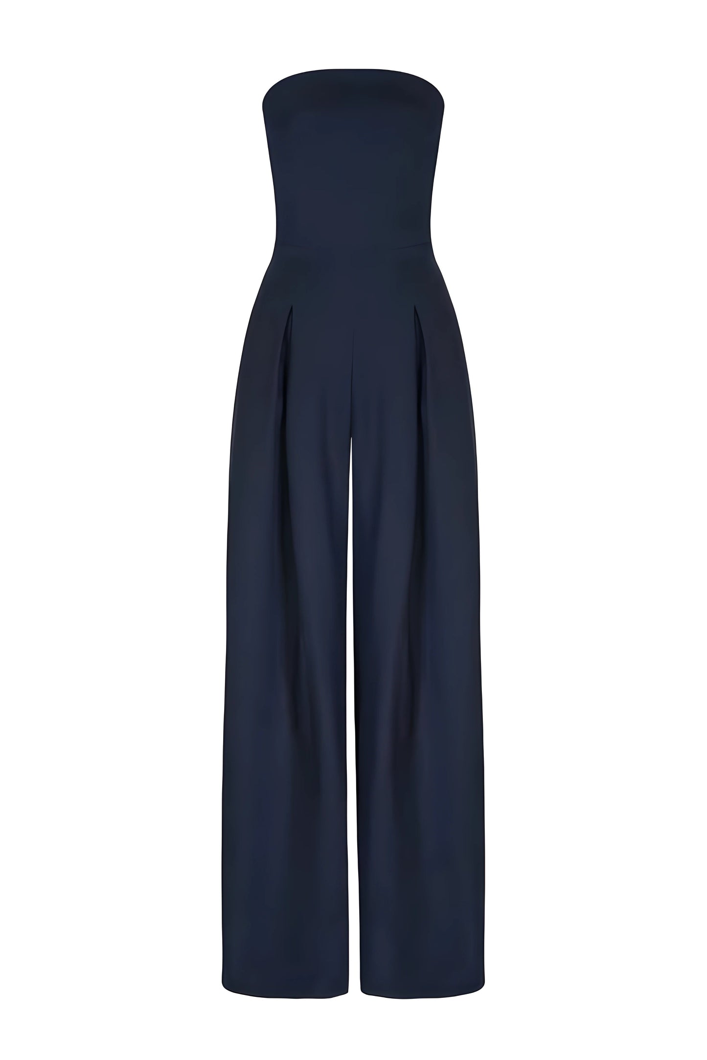 Luxurious Satin Evening Jumpsuit