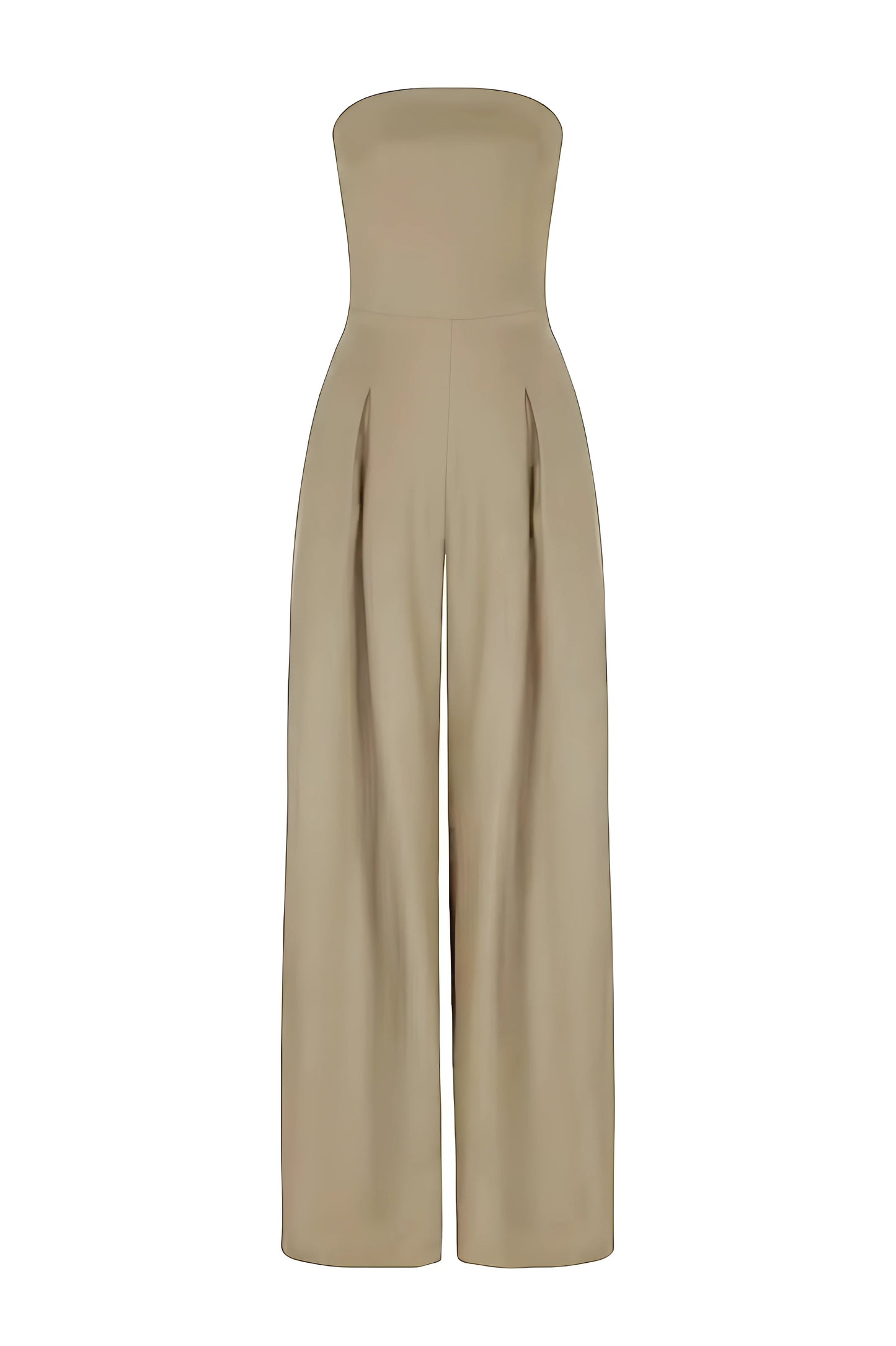 Luxurious Satin Evening Jumpsuit