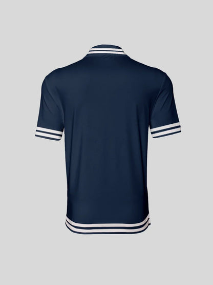 Classic Navy Blue UPF50+ Polo Shirt