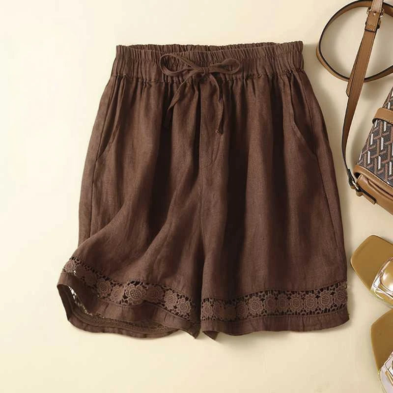 Casual Stitched Summer Shorts