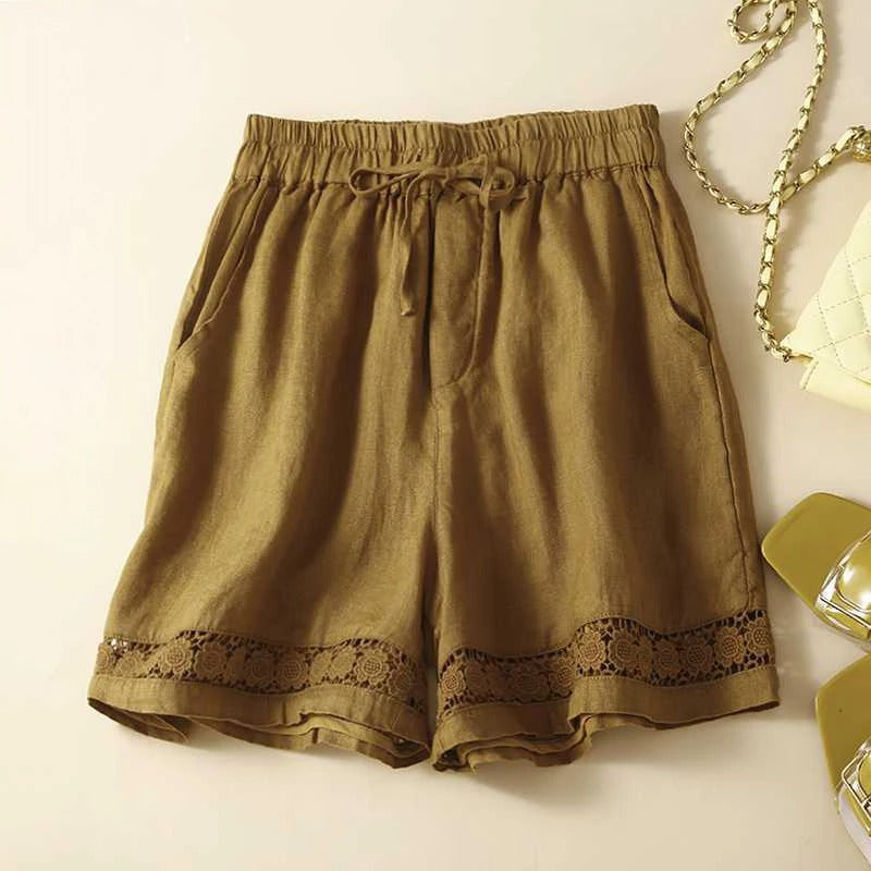 Casual Stitched Summer Shorts