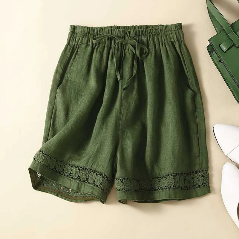 Casual Stitched Summer Shorts