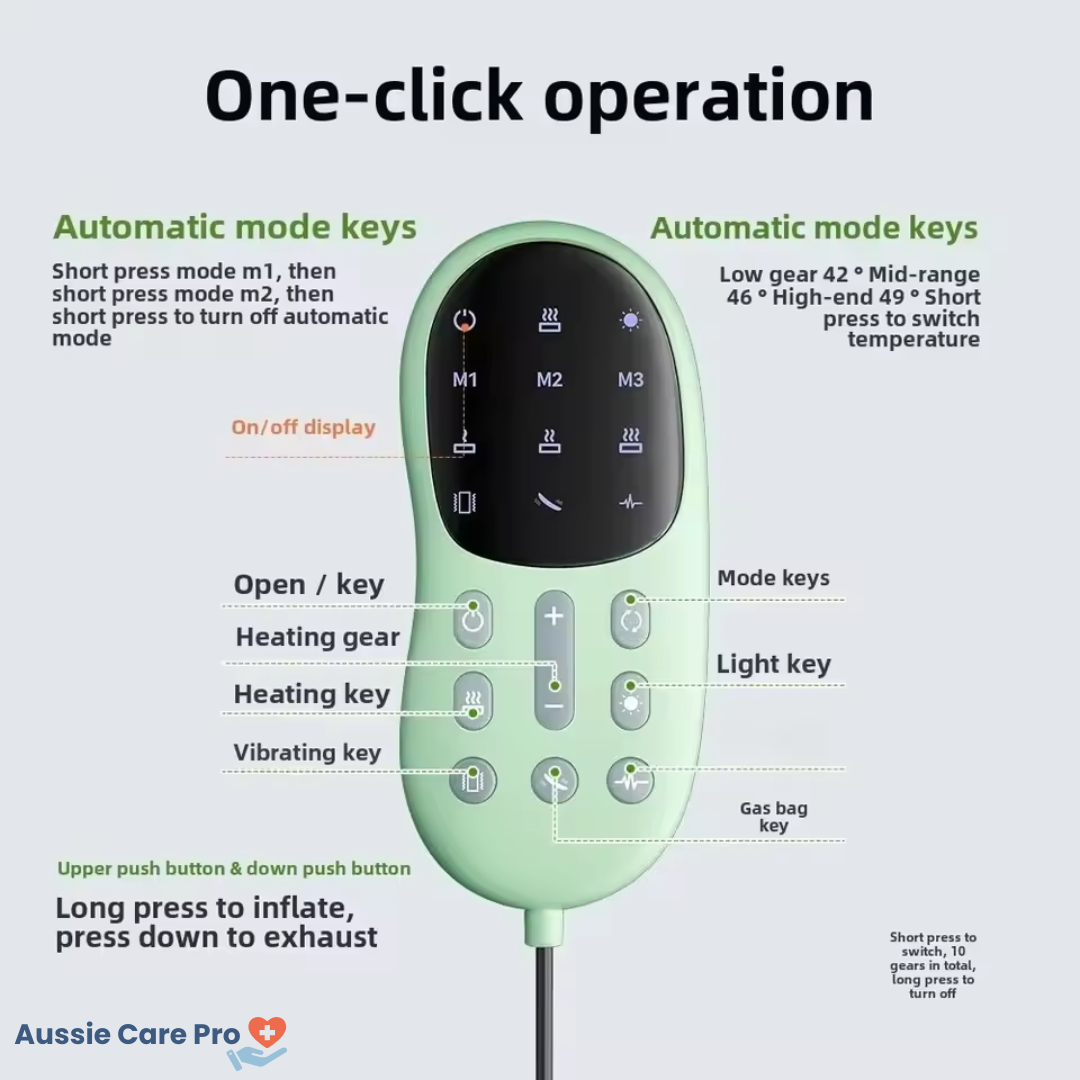 Portable Back Massager for Pain Relief & Posture Support
