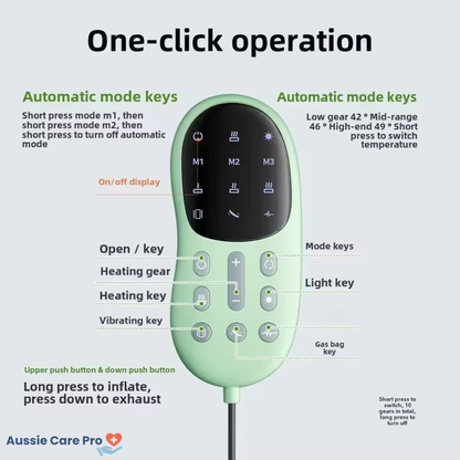 Portable Back Massager for Pain Relief & Posture Support