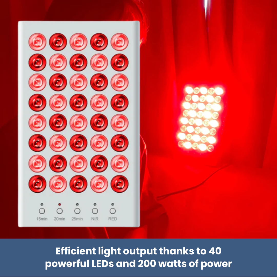 Advanced Red Light Therapy Device for Pain Relief Skin Care
