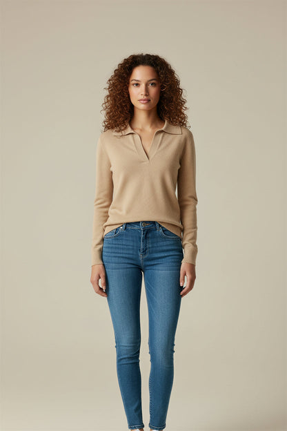 Comfy Casual Everyday Knit Top - Luxivelle