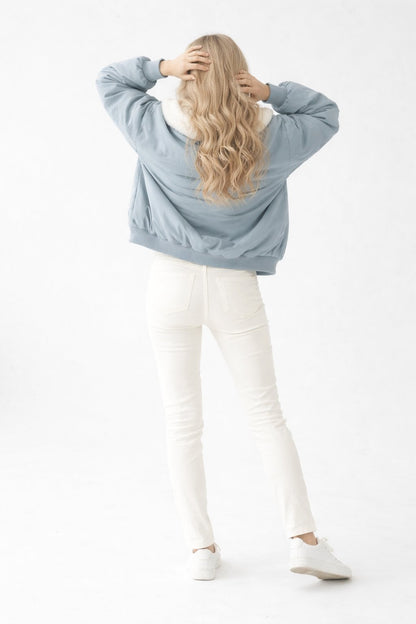 Warm Cozy Fall Bomber Jacket