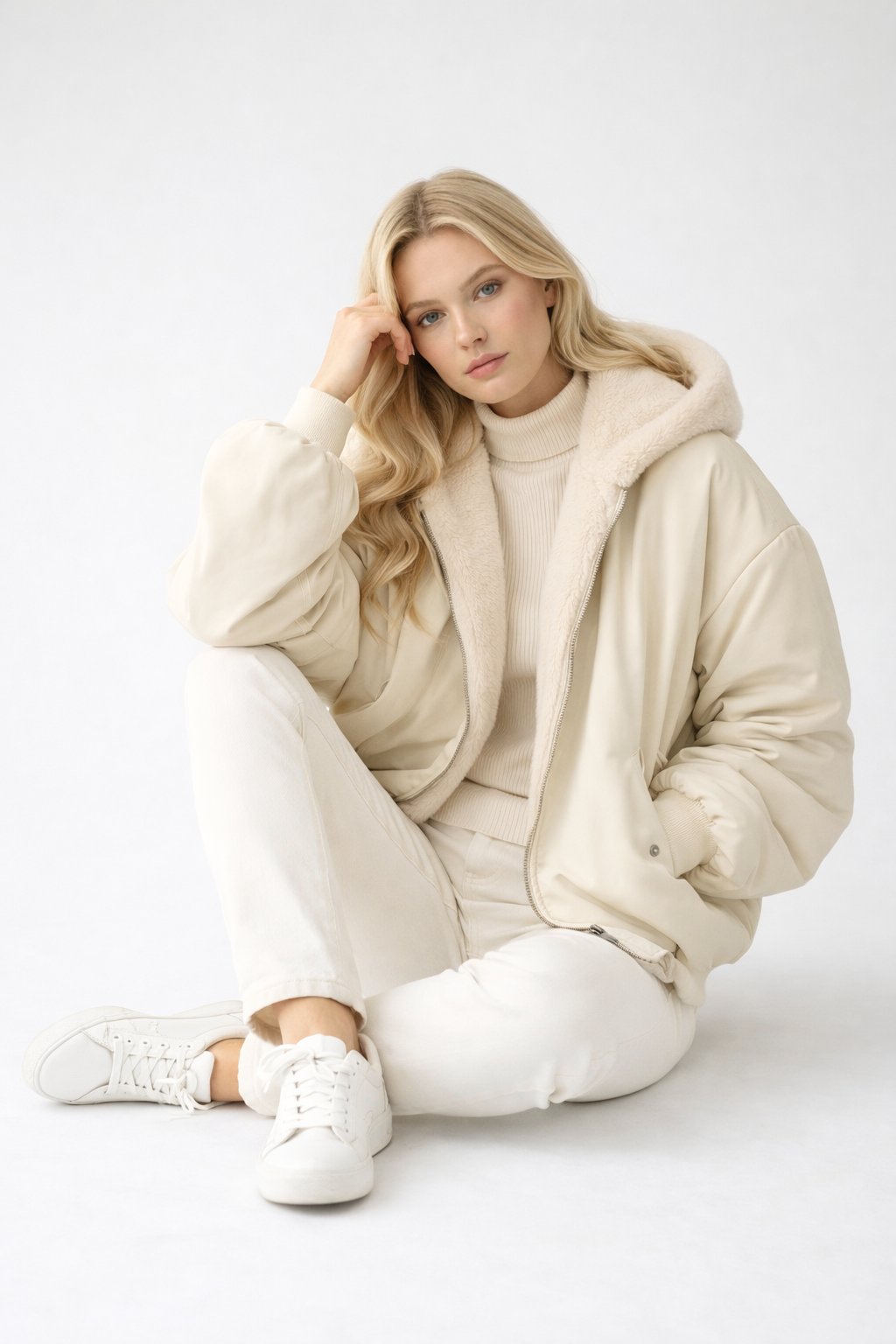 Warm Cozy Fall Bomber Jacket