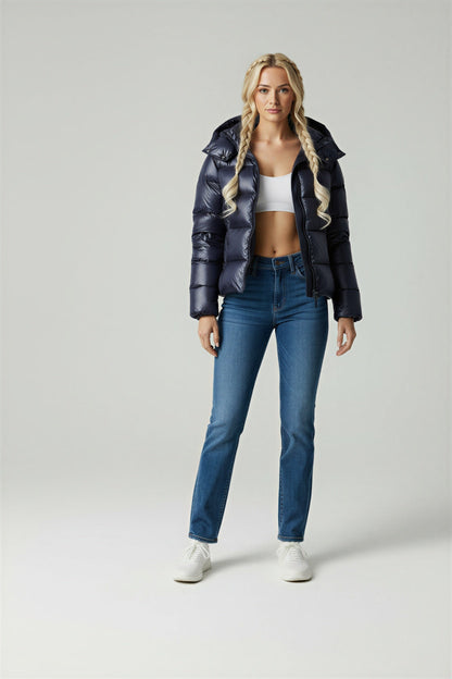 Carla | Warm Fuzzy Down Jacket