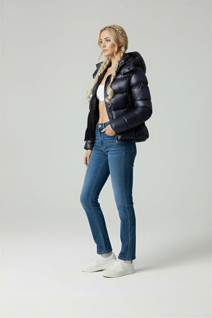 Carla | Warm Fuzzy Down Jacket