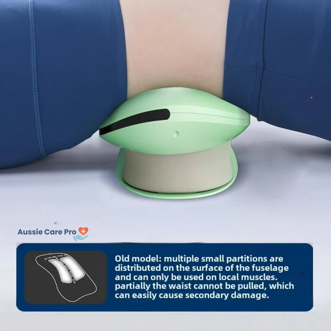 Portable Back Massager for Pain Relief & Posture Support