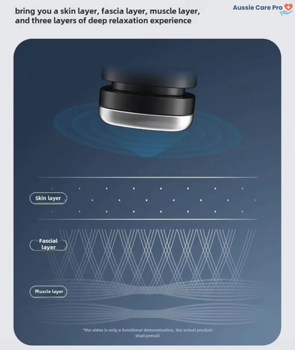 Portable Back Massager for Pain Relief & Posture Support