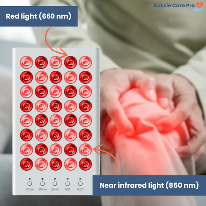 Advanced Red Light Therapy Device for Pain Relief Skin Care