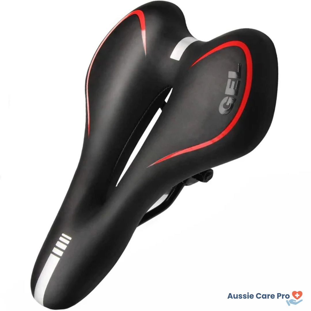 Soft Gel Bicycle Seat with Reflective Cover