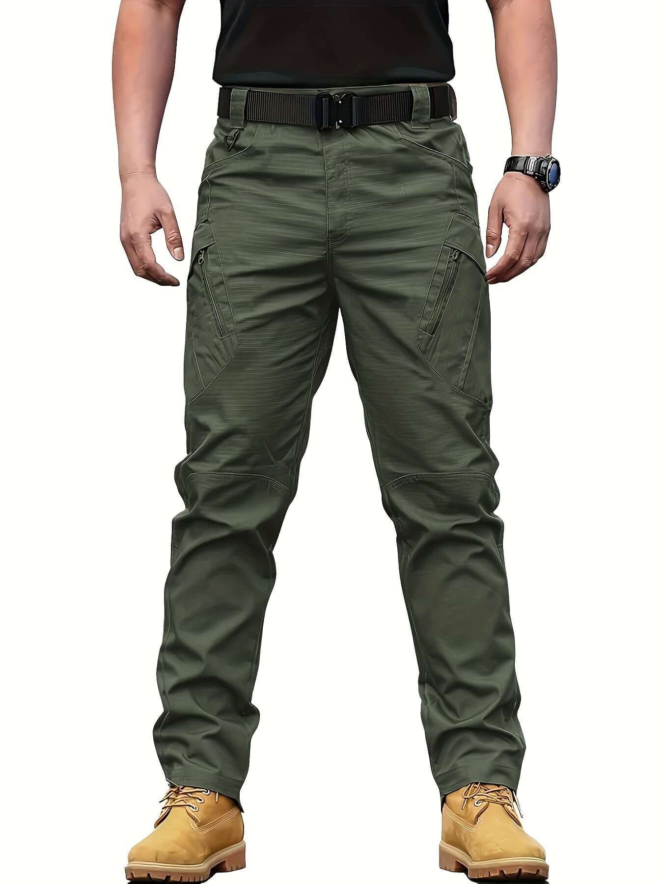 Men's Army Combat Work Pants with Extra Pockets