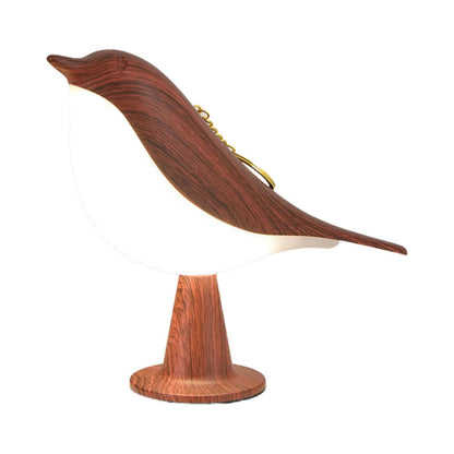 Colorful Bird Table Lamp with Bright LED Lighting