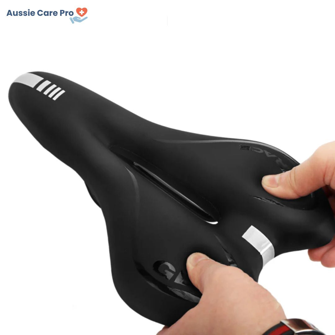 Soft Gel Bicycle Seat with Reflective Cover