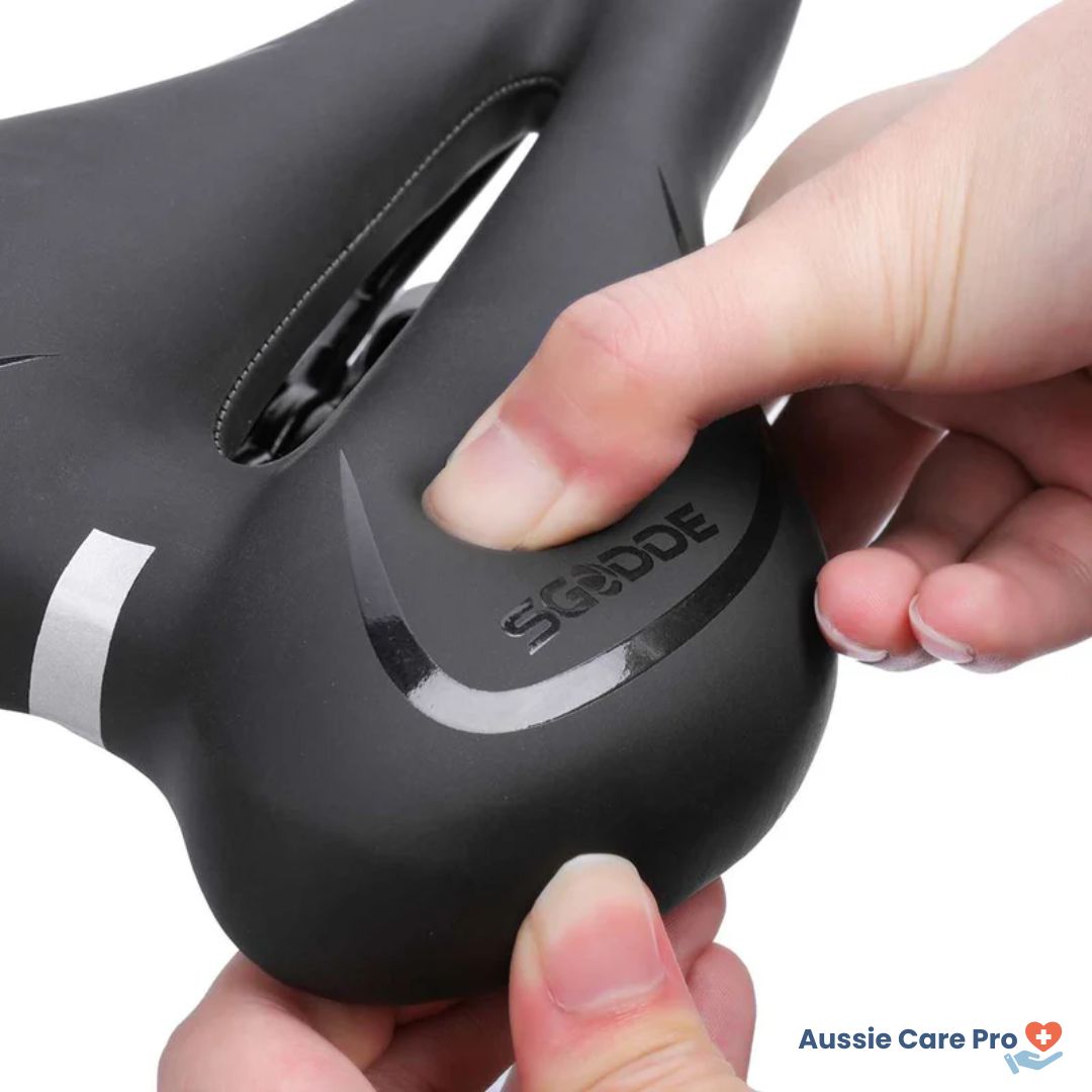 Soft Gel Bicycle Seat with Reflective Cover