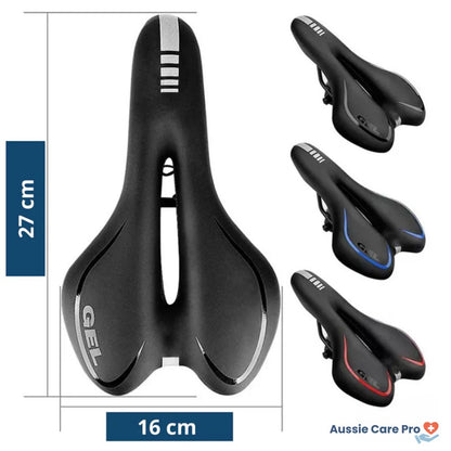 Soft Gel Bicycle Seat with Reflective Cover