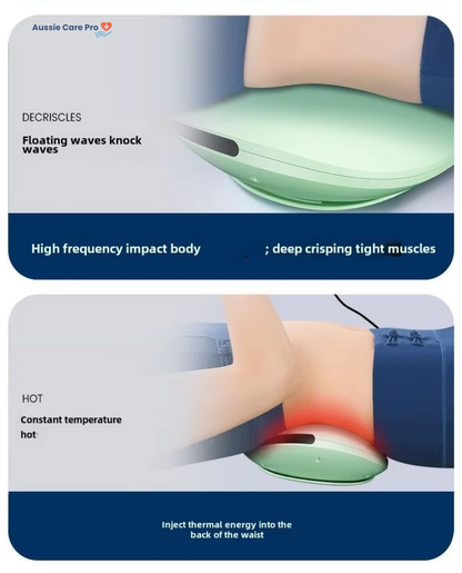 Portable Back Massager for Pain Relief & Posture Support