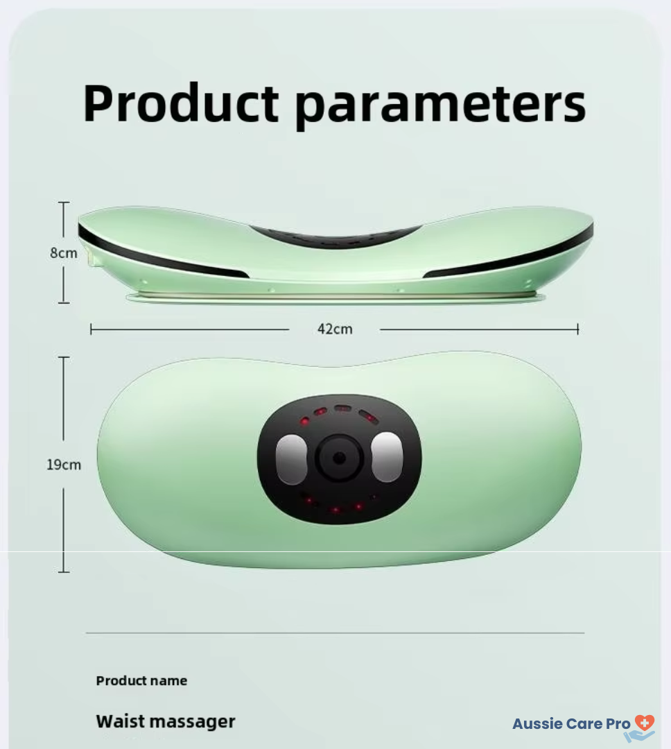 Portable Back Massager for Pain Relief & Posture Support